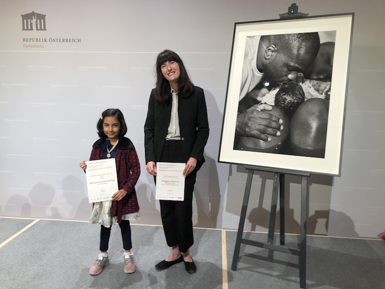 7-Yr. Old Bangalore Girl Wins ‘Peace Image of the Year’, First Indian To Win Prize  