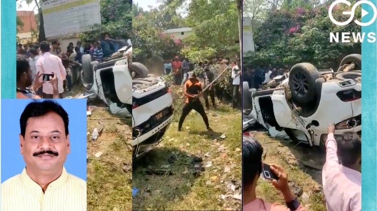 Rogue BJD MLA Rams Car Into Crowd, Injures 22, Gets Thrashed by Crowd 