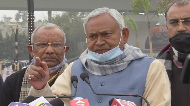 Bihar CM Nitish Kumar Loses Cool On Being Questioned About IndiGo Executive’s Murder