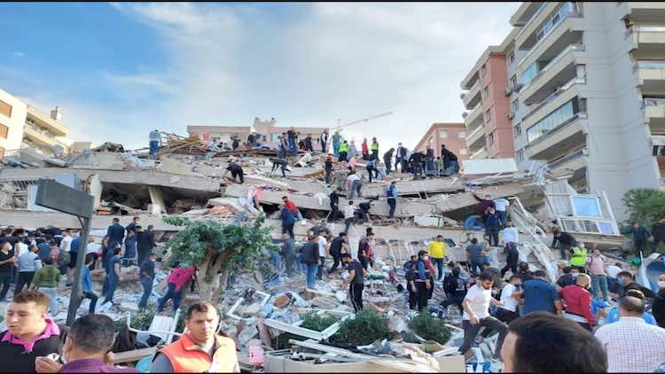 At least 26 Killed, Over 800 Hurt As 7.0 Magnitude Earthquake Hits Turkey, Greece 