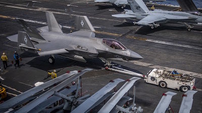 Landing Mishap On USS Carl Vinson In South China Sea