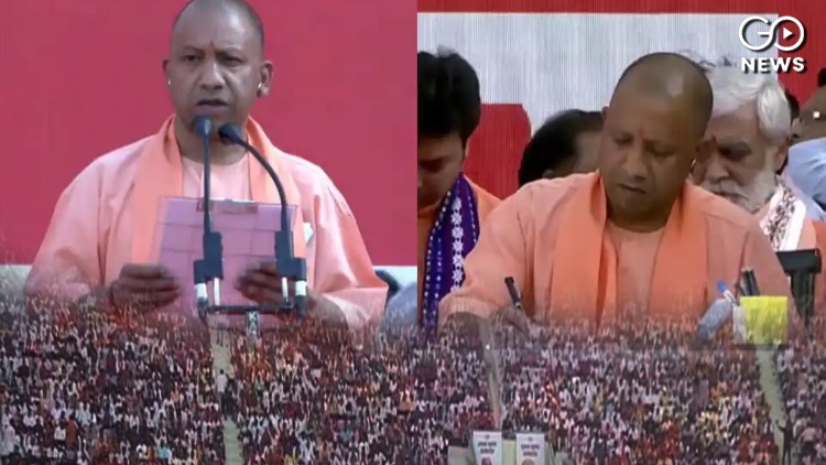 Yogi Adityanath Takes Oath As Chief Minister Of UP For 2nd Time