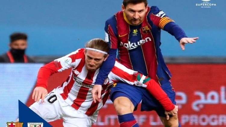 Lionel Messi Sees Red As Athletic Beats Barcelona In Spanish Super Cup 