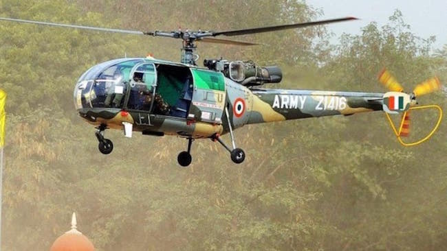 Indian Army's Helicopter Crashes Near Gurez Sector, J&K ; Pilot Dies, Co-Pilot Injured