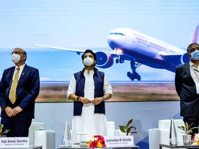 Civil Aviation Minister Scindia Inaugurates Indore-Gondia-Hyderabad Flight Today