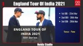 England Tour Of India 2021
