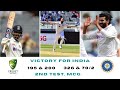 India Thrash Australia At MCG To Win Second Test B