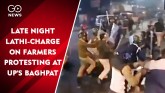 Late Night Lathi-Charge On Farmers Protesting At U