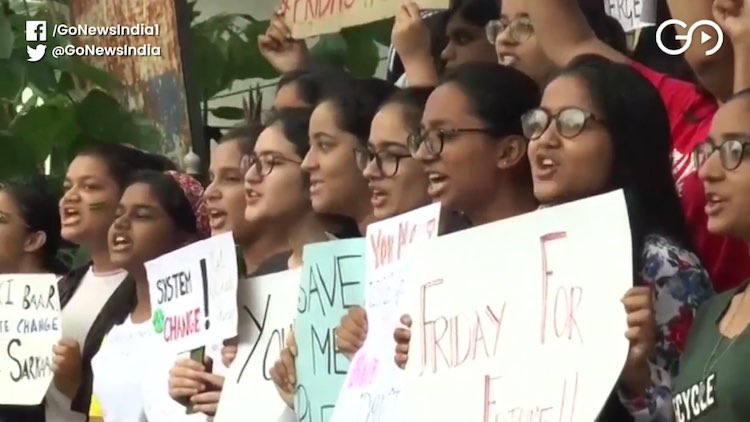 UP School Kids Join Climate Change Movement 