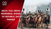 Full Dress Republic Day Parade Rehearsal At Rajpat