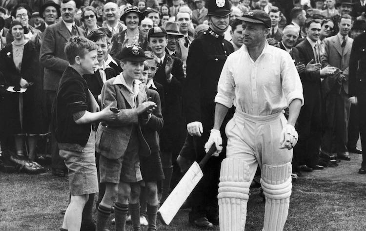 Sir Don Bradman's last test innings