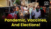 Vaccination Rates In Poll Bound States Report 