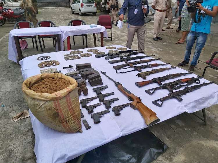 Assam: Huge Cache Of Arms Recovered Amid Independe