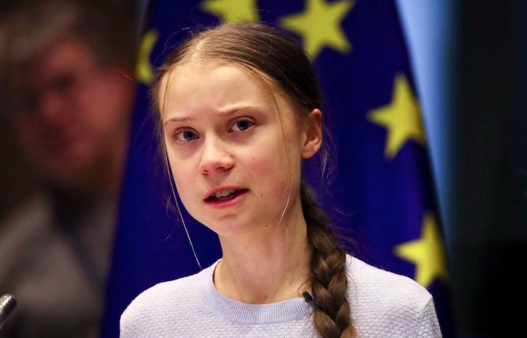 Renowned climate activist Greta Thunberg was honor