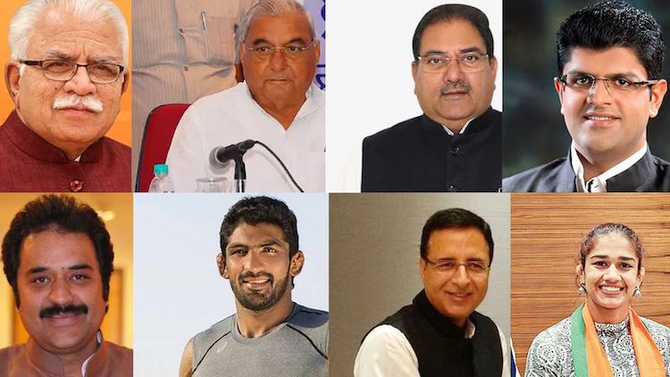 Top Contenders In Haryana Assembly Elections