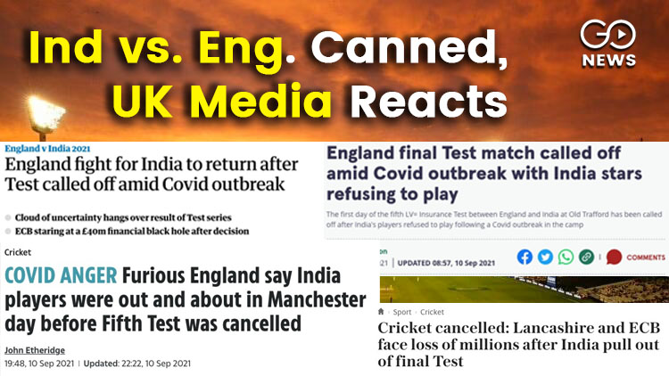 Media Reaction India Eng Test Cancelled 