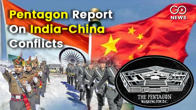 India China Conflict Status Presented By Pentagon 
