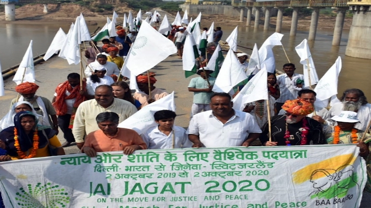 'Jai Jagat' March Traverses The World For Bapu