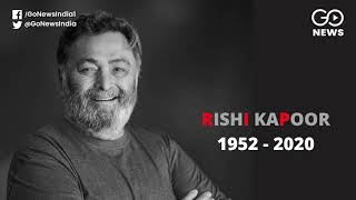 Tributes Pour In For Rishi Kapoor From All Quarter
