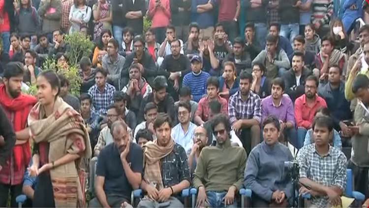 Day After Clash, Delhi Police And JNU Students Tra