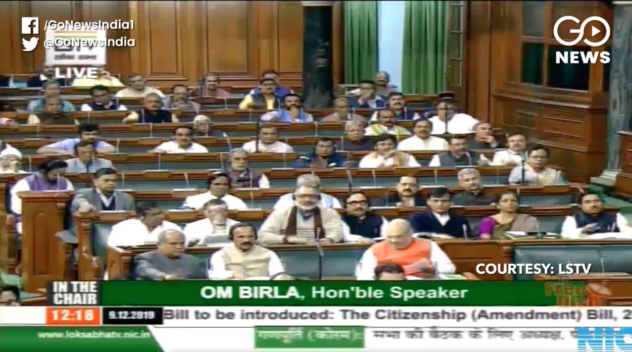 CAB Tabled In Lok Sabha Amid Protests And War Of W