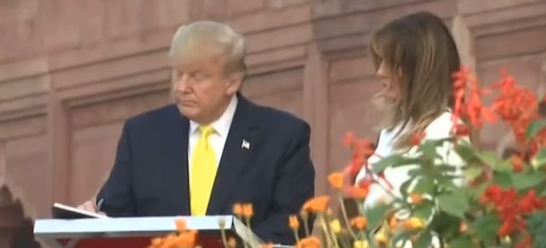 LIVE: Donald Trump at Taj Mahal