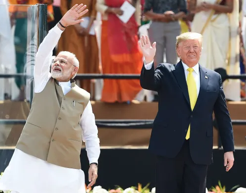 Day 2: President Trump's Tour Of India