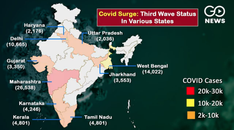 Covid Third Wave Spooks India, World 
