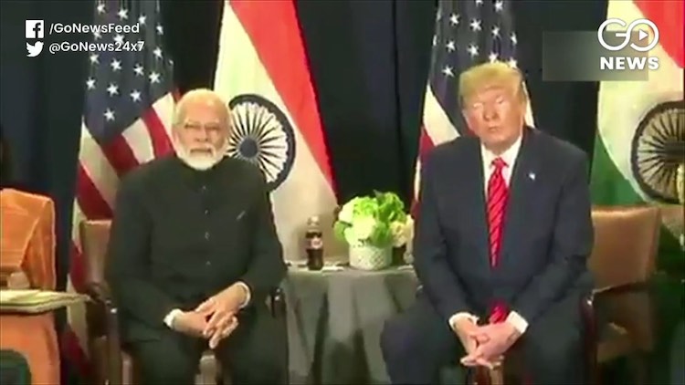 Trump Praises Modi During Meet In New York