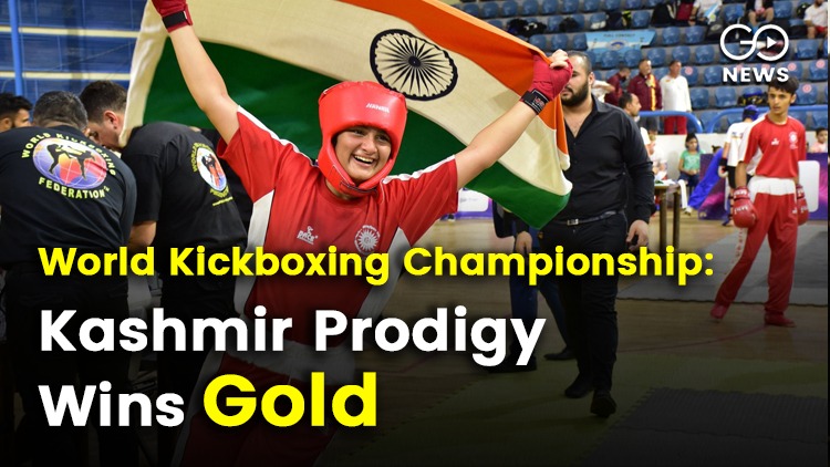 13 Yr Kashmiri Kickboxing Girl Wins Gold For India