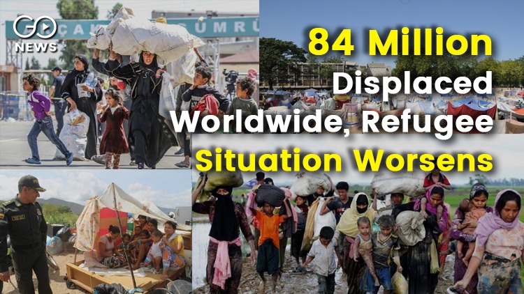 UNHRC Refugee Crisis 84 Million Worldwide 