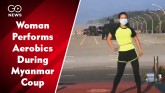 Viral Video Purportedly Shows Woman Performing Aer