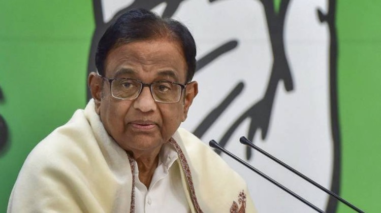 CHIDAMBARAM LAUNCHES SCATHING ATTACK ON STATE OF E