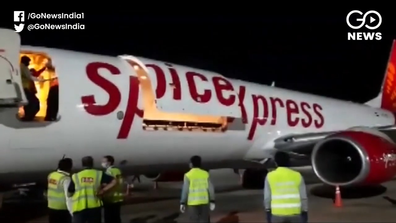 Watch: SpiceJet Plane Carries Back Medical Supplie