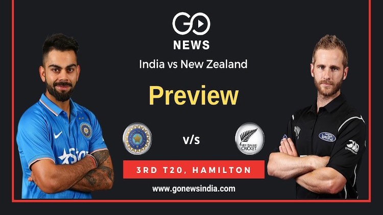 INDIA VS NEW ZEALAND 3rd T20 (PREVIEW)