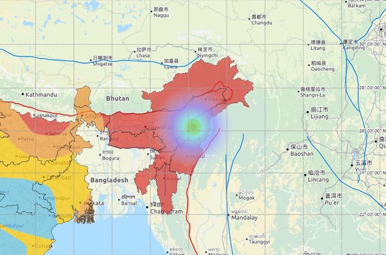 Earthquake hits Mizoram for 23rd time in five week