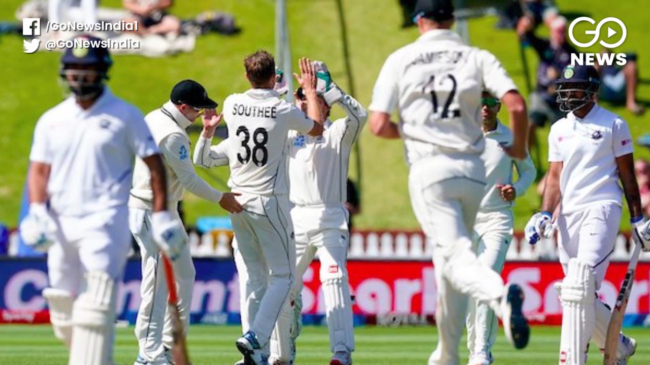 Kiwis Beat Team India By 10 Wickets In Wellington 