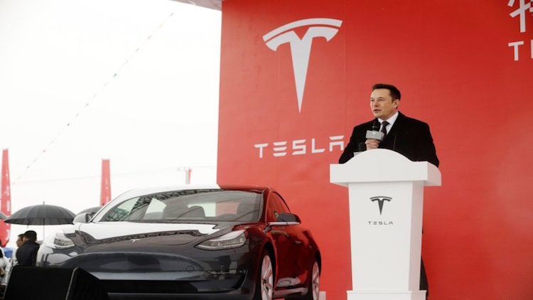 First China-Built Teslas Roll Out Of Shanghai Plan
