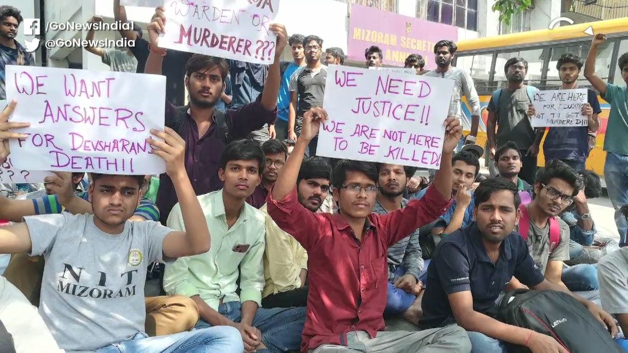 NIT Mizoram Students On Indefinite Strike Over Hos