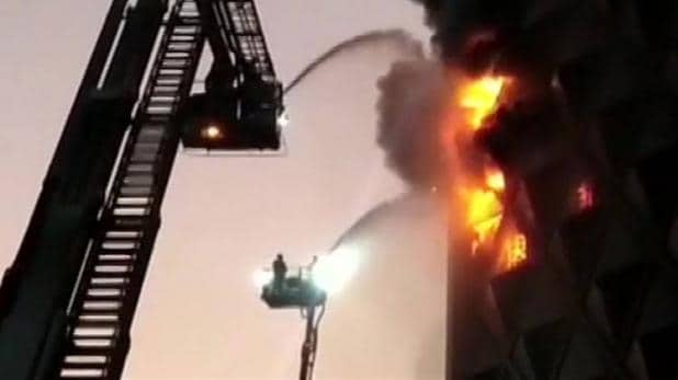 Gujarat: Blaze At Raghuvir Celeum Center, Surat