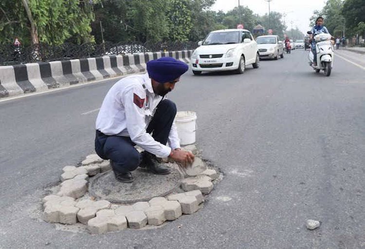 Punjab Police personnel are doing the work of fill