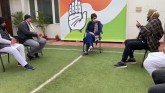 Priyanka Gandhi Meets Congress MPs Protesting Agai