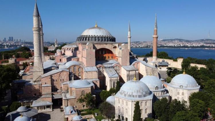Hagia Sophia Museum transformed into mosque, Greec