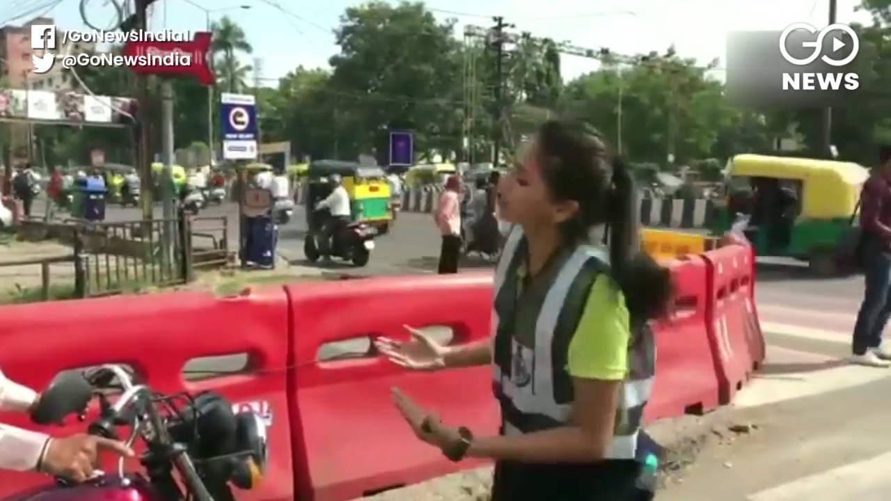 Indore's Traffic Lady Takes The Right Steps With M