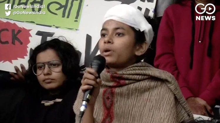 JNU student union Aishi Ghosh said- violence plann
