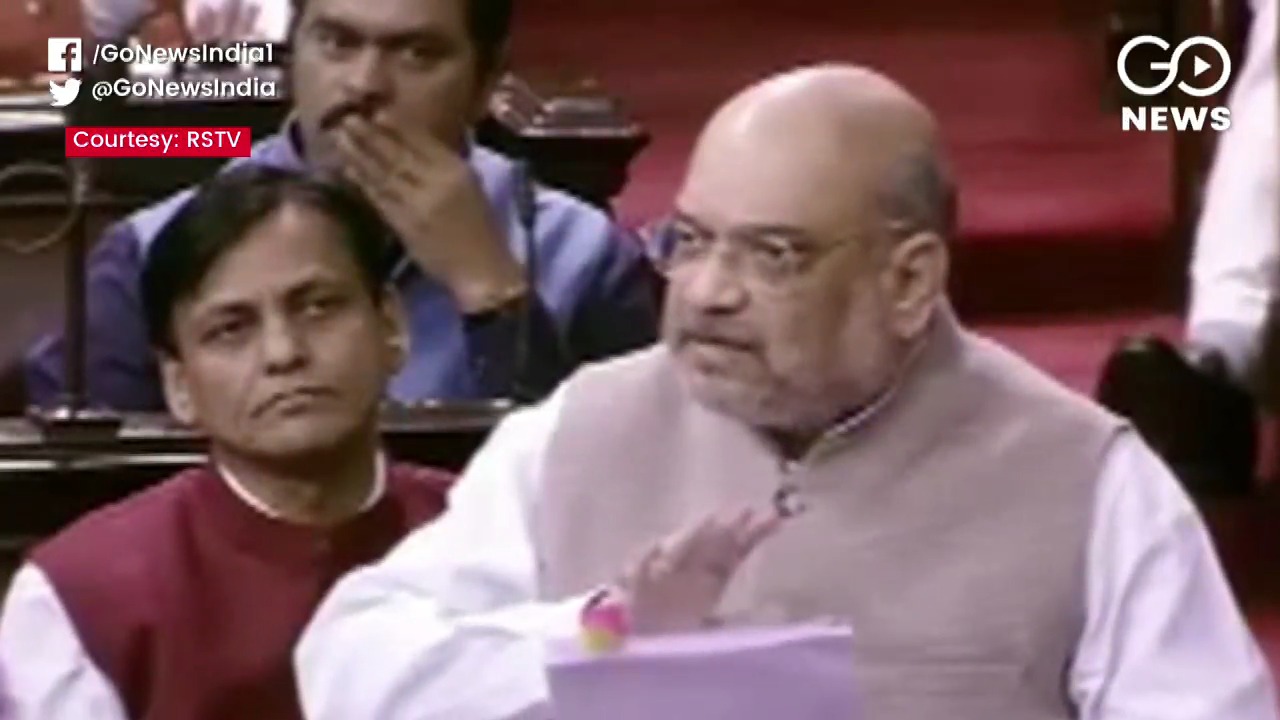 Amit Shah In RS : No Muslim In India Needs To Worr