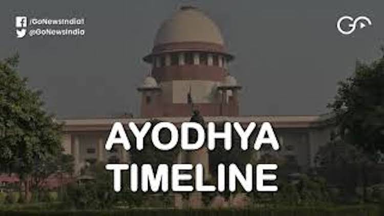 Ayodhya Land Dispute: A Timeline