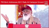 PM Modi Addresses NCC Rally At Cariappa Ground