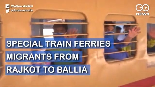 Special Train Ferries Migrants From Rajkot To Ball
