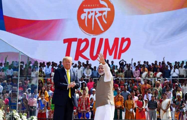 Shiv Sena: Hello Trump program responsible for spr
